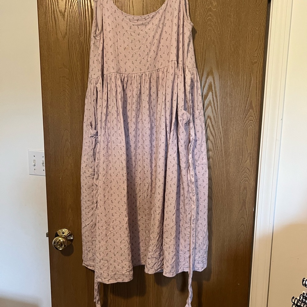 Purple little cottonwood cottage dress